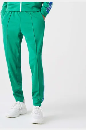 Lacoste Mens Heritage Contrast Bands Track Pants in - Size X-Small