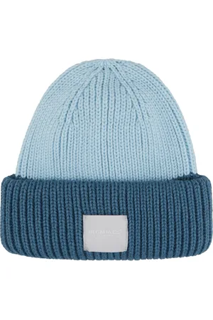 Regatta Unisex Adult Connora Fisherman Christian Lacroix Knitted Beanie (Clear Sky/Coronet Blue) - One Size