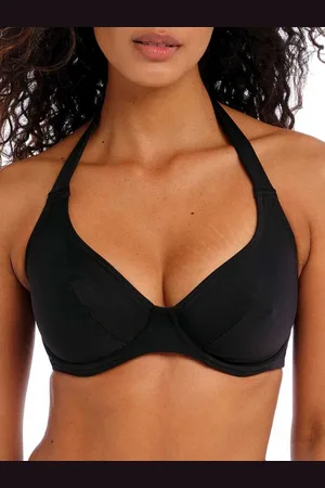Freya Womens Jewel Cove Halter Bikini Top - material_polyamide - Size 36C