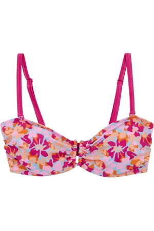 Regatta Womens/Ladies Aceana III Summer Floral Bikini Top (Pink/Blue/Orange) - Size 12 UK