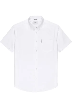 Ben Sherman Mens SS Shirt 5059508251631 - Cotton - Size Large