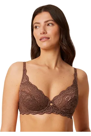 Triumph Womens 10166797 Amourette Non-Moulded Bra - Cotton - Size 34B