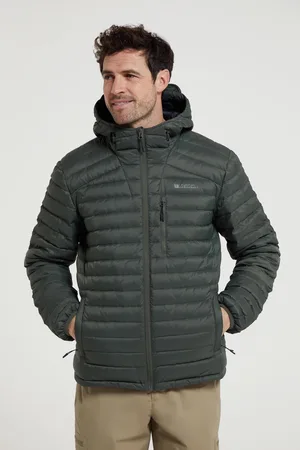 Mountain Warehouse Mens Henry II Extreme Down Filled Padded Jacket (Dark ) - Size X-Small