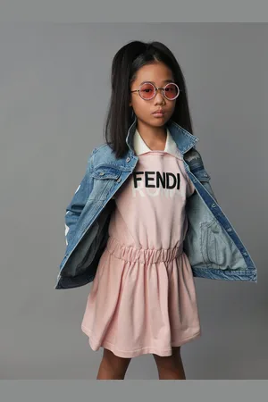 Fendi Girls Sweater Dress in - Size 12Y