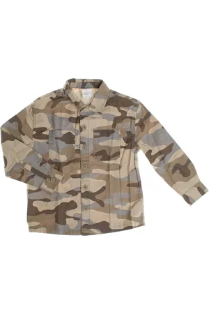GAP Boys Long sleeve camouflage shirt 478539 boy - - Size 8-9Y