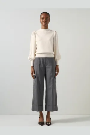 LK Bennett Womens Erica Knitted Tops, - Size 2XL