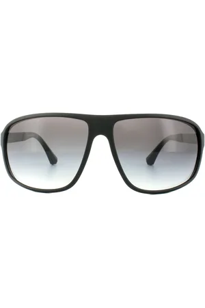 Emporio Armani Mens Sunglasses 4029 50638G Rubber Grey Gradient - One Size