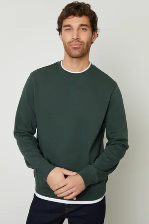Threadbare Mens Mock T-Shirt Crew Neck Sweatshirt - Size 2XL