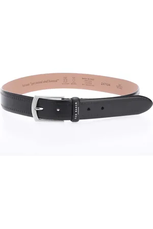 Ted Baker Mens Accessories Owill Brouge Belt in Leather - Size 30 inches