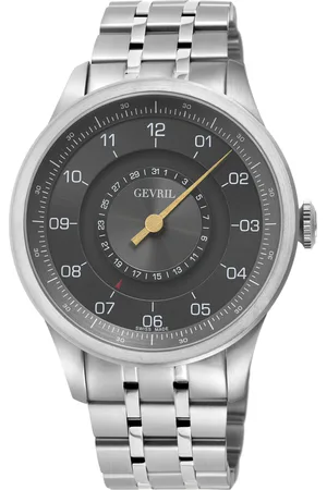 Gevril Mens Jones St. 2105 Swiss Automatic Sellita SW200 Watch - - One Size