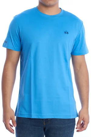La Martina Mens Regular Fit Short Sleeve T-Shirt XMR010-JS206 - - Size 3XL