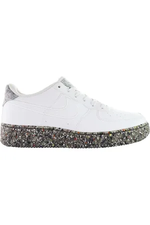 Nike Childrens Unisex Air Force 1 KSA Kids White Trainers - Leather - Size UK 4.5