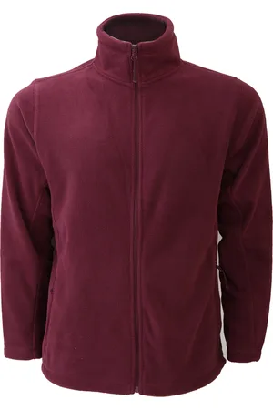 Russell Athletic Mens Full Zip Outdoor Fleece Jacket - Size Small
