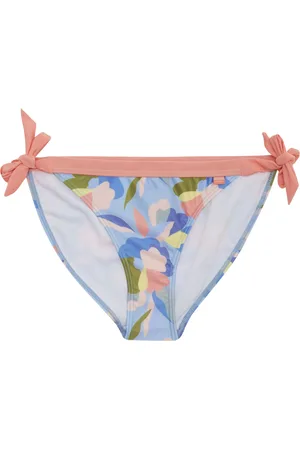 Regatta Womens/Ladies Flavia Abstract Floral String Bikini Bottoms (Blue/Green/Pink) - - Size 10 UK