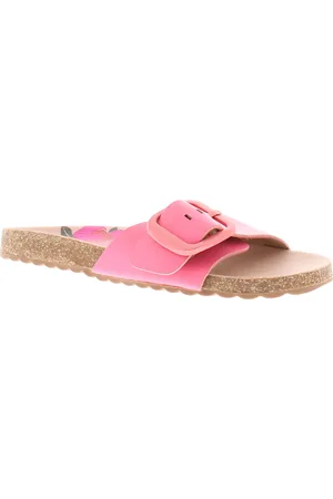 Apache Womens Flat Sandals Mules Bloom Slip On - Size UK 7