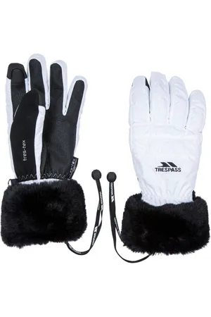 Trespass Womens Yanki Lightly Padded Winter Warm Gloves - - Size Large