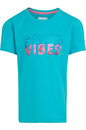 Regatta Kids Unisex Childrens/Kids Bosley VII Good Vibes T-Shirt (Tahoe ) - Size 3-4Y