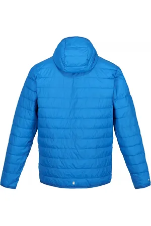 Regatta Mens Hillpack Hooded Lightweight Jacket (Sky Diver ) - Size Small