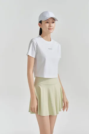 Bosideng Womens Logo Print T-shirt - - Size 6 UK