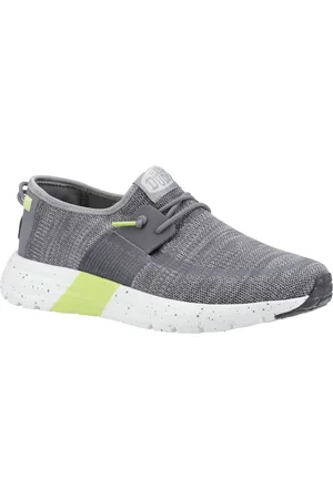 Hey dude Sirocco Sport Mode Nylon Mens Heather /Charcoal Trainers - Size UK 12