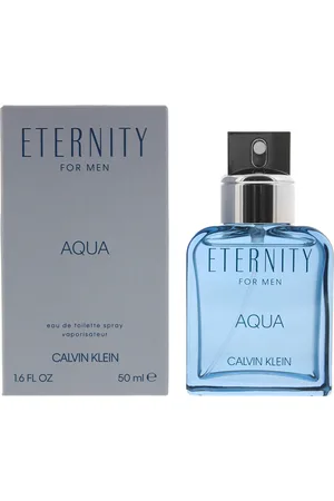Calvin Klein Mens Eternity For Men Aqua Eau de Toilette 50ml Spray - - One Size