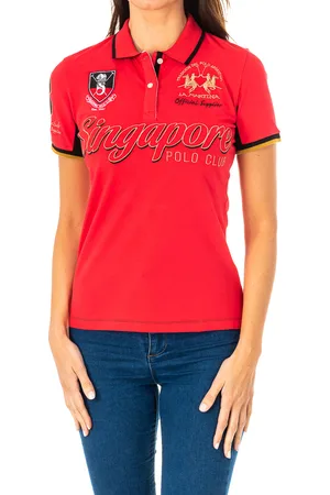 La Martina Womens Polo short sleeve - - Size Small