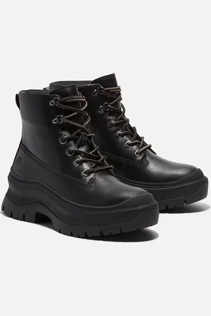 Timberland Roxie Lane Mid Lace Leather WoMens Boots - Size UK 7