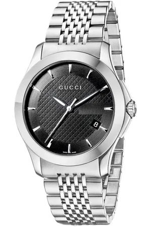 Gucci YA126402 G-Timeless Black Dial Mens Watch - - One Size