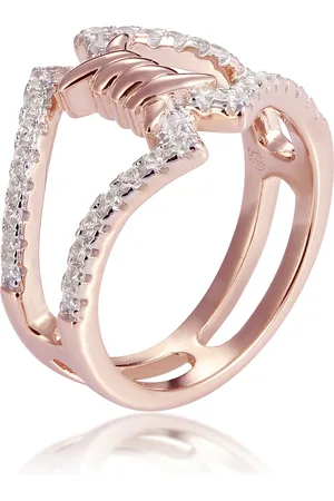 ORPHELIA Womens Ladies 925 Sterling Silver Ring - , Size: Q - Size Q