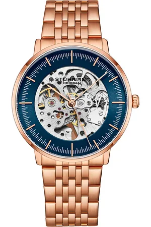 Stuhrling Mens The Eternal Spectrum Automatic Skeleton 42mm - - One Size