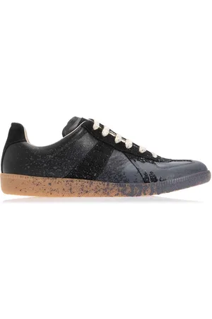 Maison Margiela Mens Classic Replica Sneaker in Leather - Size UK 6