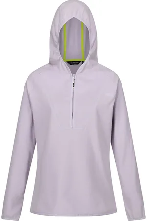 Regatta Womens/Ladies Warriewood Microfleece Half Zip Hoodie ( Frost) - Size 12 UK