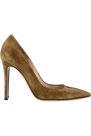 Gianvito Rossi Pre-owned Womens Pointed Pumps in Suede - Size EU 37