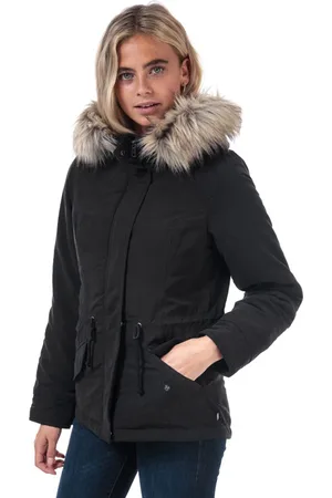 ONLY Womens New Lucca Parka Jacket in - Size 6 UK
