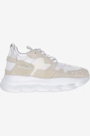 VERSACE Kids Unisex Chain Reaction Trainers - - Size UK 12.5 Kids