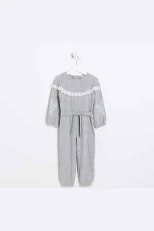 River Island Mini Girls Jumpsuit Broderie Cosy - Size 12-18M