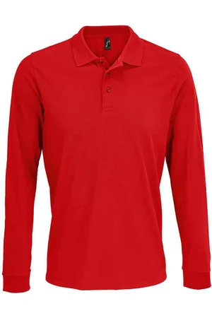 Sols Mens Unisex Adult Prime Pique Long-Sleeved Polo Shirt - Size 2XL