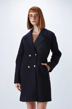 Gusto Womens Coat With Buttons in - Size X-Small