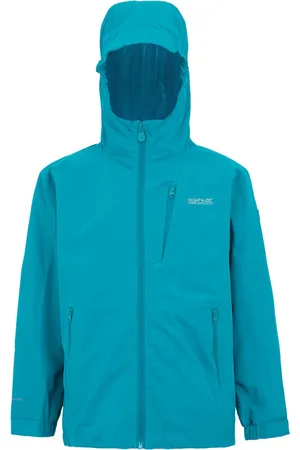 Regatta Kids Unisex Childrens/Kids Calderdale II Waterproof Jacket (Exotic Plume) - - Size 14Y