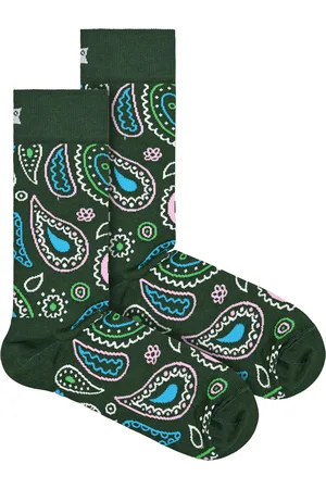 Happy Socks Unisex - Novelty Paisley Design