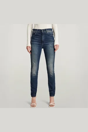 G-Star Womens G-Star RAW Kafey Ultra High Skinny Jeans - Cotton - Size 24W/30L