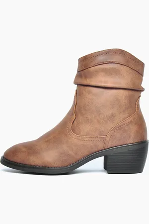 Divaz Adele Fur-Lined Vegan Boots Womens - - Size UK 8
