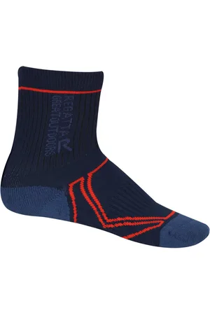 Regatta Childrens Unisex Boys & Girls 2 Season Coolmax Quick Dry Hiking Socks - - Size 13Y