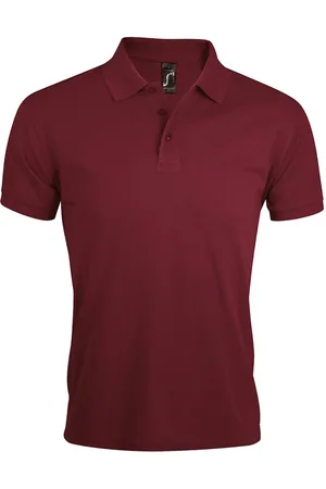 Sols Mens Prime Pique Plain Short Sleeve Polo Shirt - Size X-Large
