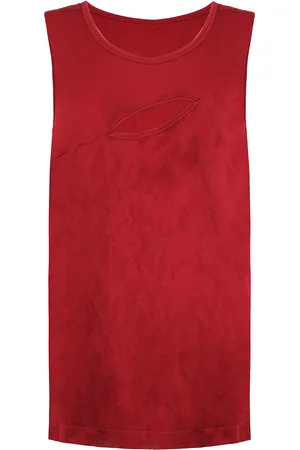 GymShark Studio Womens Red Tank Top - - Size Small
