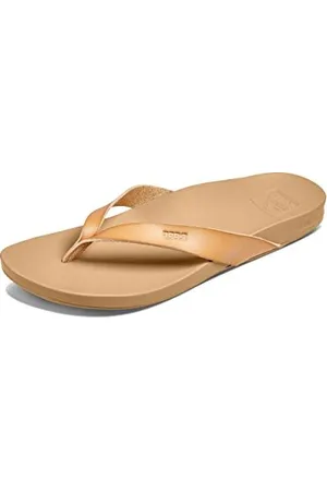 Reef Womens Cushion Court Natural Sandals - - Size UK 4