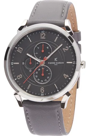 Pierre Cardin Pigalle Boulevard Mens Watch CPI.2025 Leather - One Size