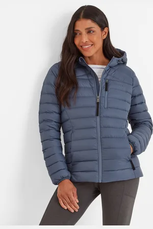 Tog 24 North RDS Womens Hooded Jacket Stone Polyamide - Size 12 UK
