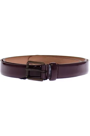 Dolce & Gabbana WoMens Leather Logo Cintura Gurtel Belt - Size 75 cm