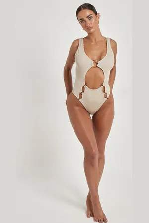 Urban Bliss Womens Cut Out Ring Swimsuit - Size 12 UK